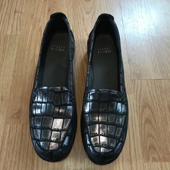 Stuart Weitzman Superhero Wedge Loafer - Picture 2 of 6